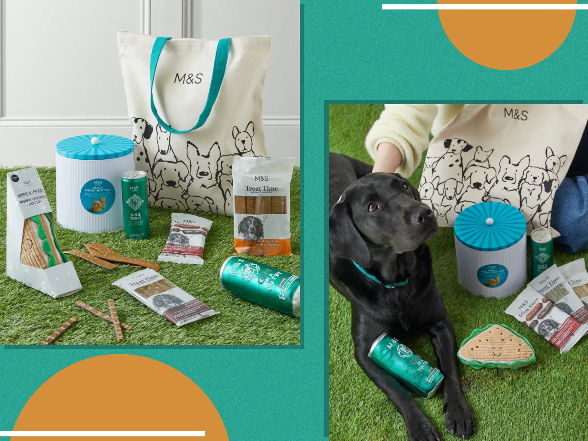 Dog treat outlet hampers